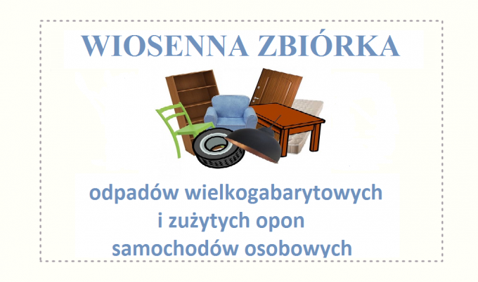 Zbiórka odpadów wielkogabarytowych i zużytych opon samochodów osobowych dla mieszkańców budynków jednorodzinnych i wielorodzinnych