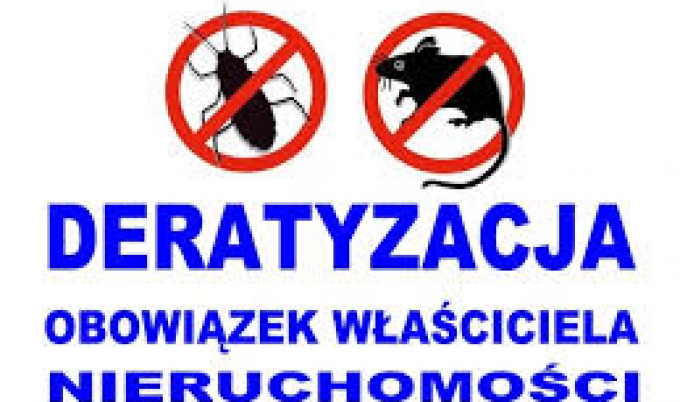 UWAGA! Obowiązkowa deratyzacja!